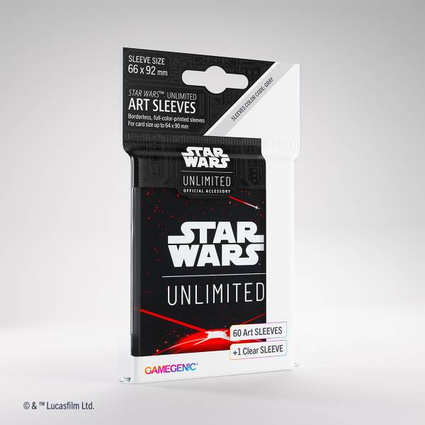 Star Wars: Unlimited Art Sleeves - Space Red (Einzelartikel)