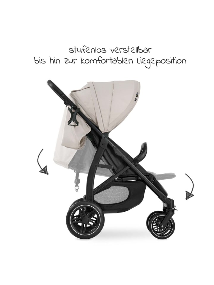 Hauck Buggy Rapid 4D (bis 25 kg) - XL Verdeck & All-Terrain in schwarz,gruen günstig kaufen onesize