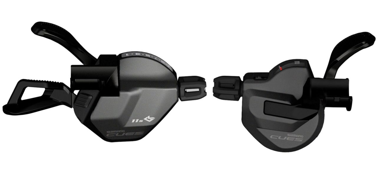 Shimano CUES SL-U8000 2x11-fach I-Spec II Schalthebel-Set mit Ganganzeige kaufen | Bike-Discount