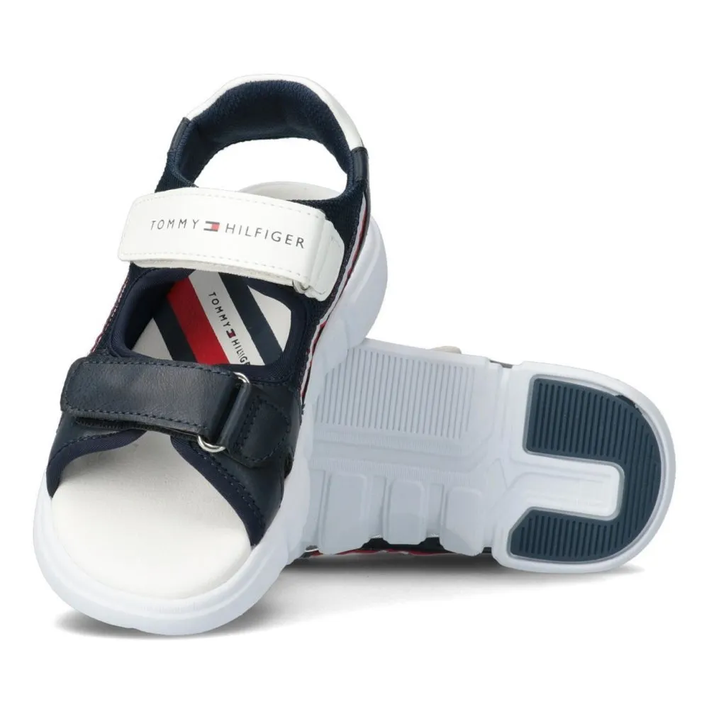 Tommy Hilfiger Riemensandalette T3B2-31110-1176X007 / blau