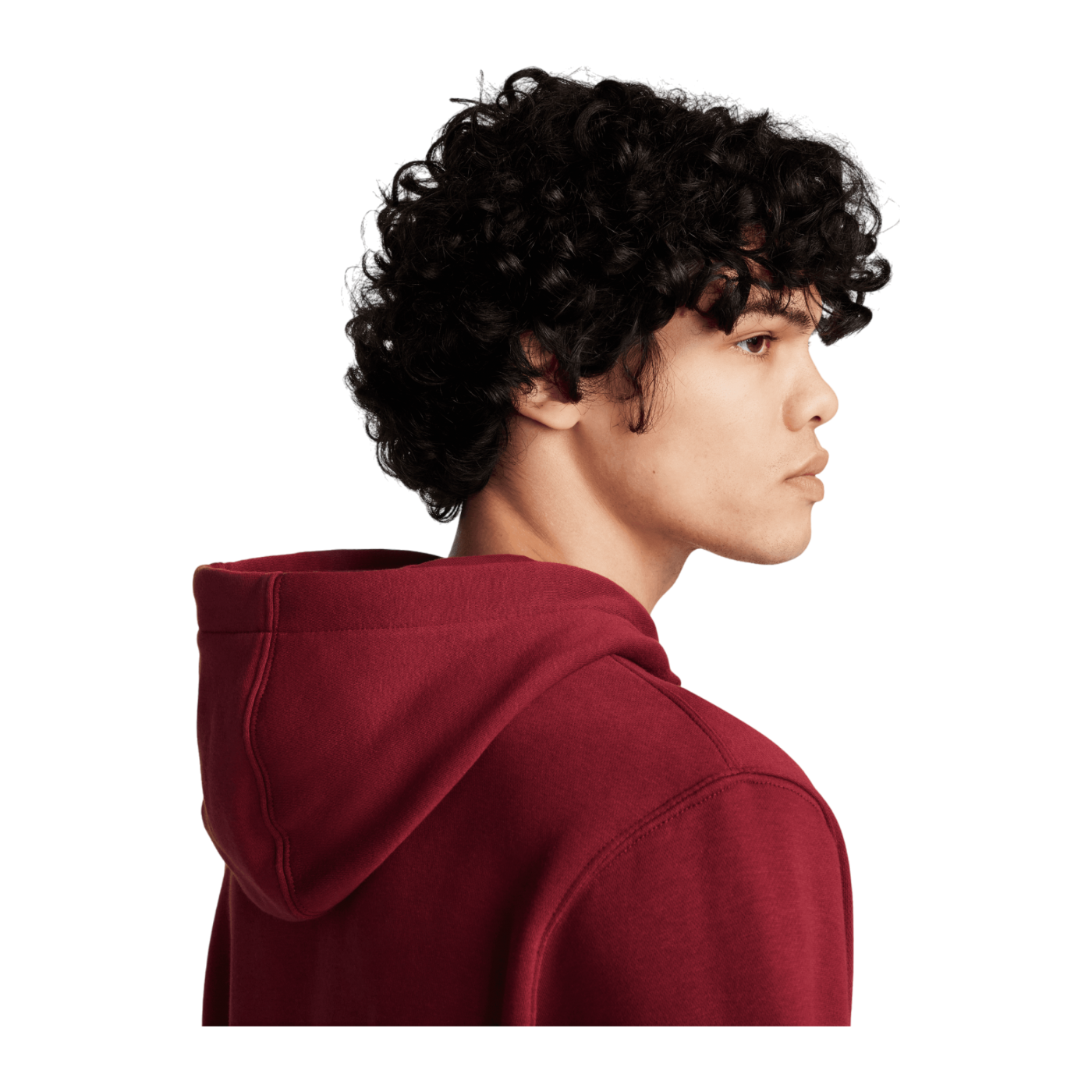 Nike Club Fleece Hoody Rot Orange F677
