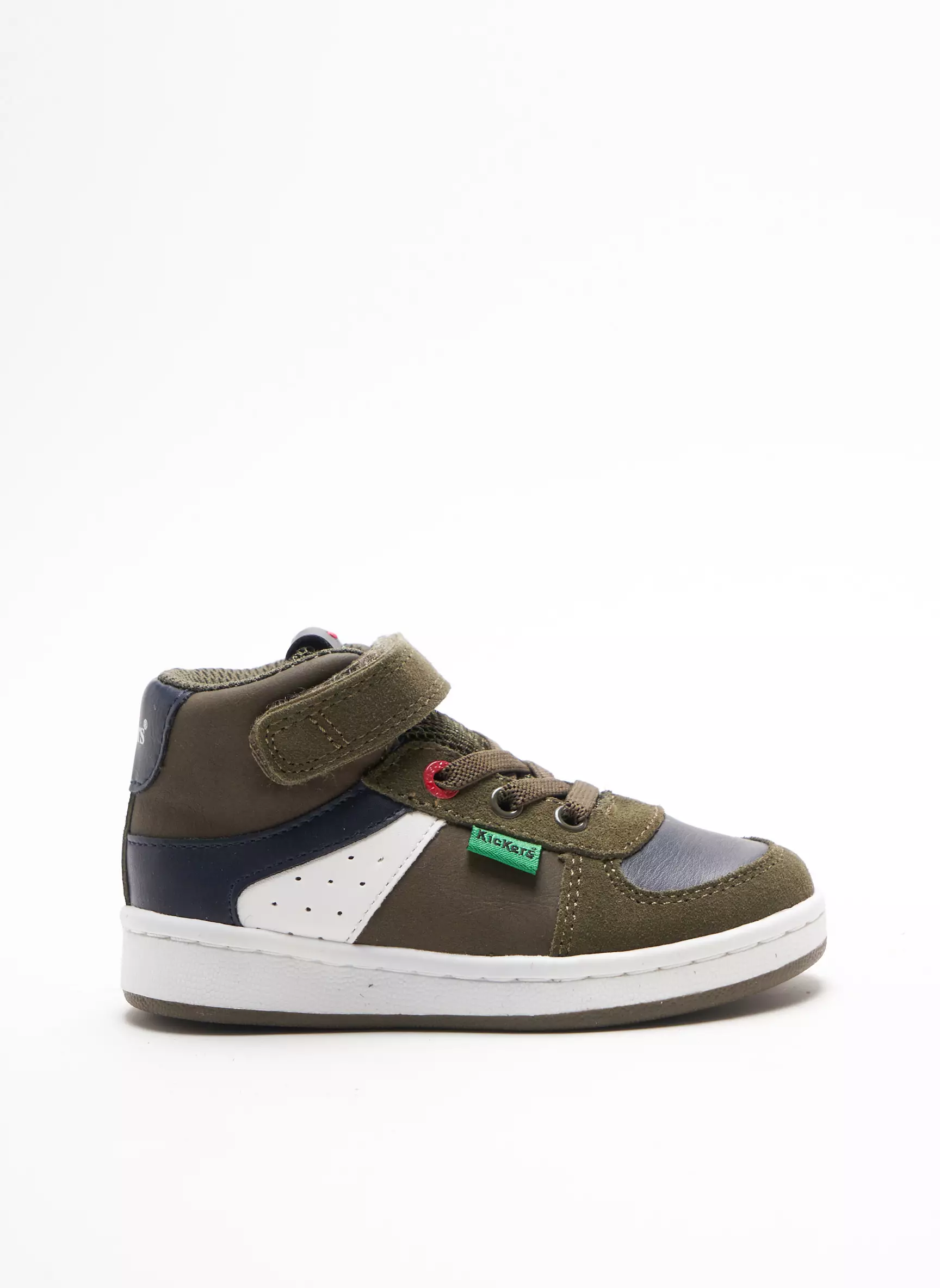 Kickers Baskets Garcon couleur vert