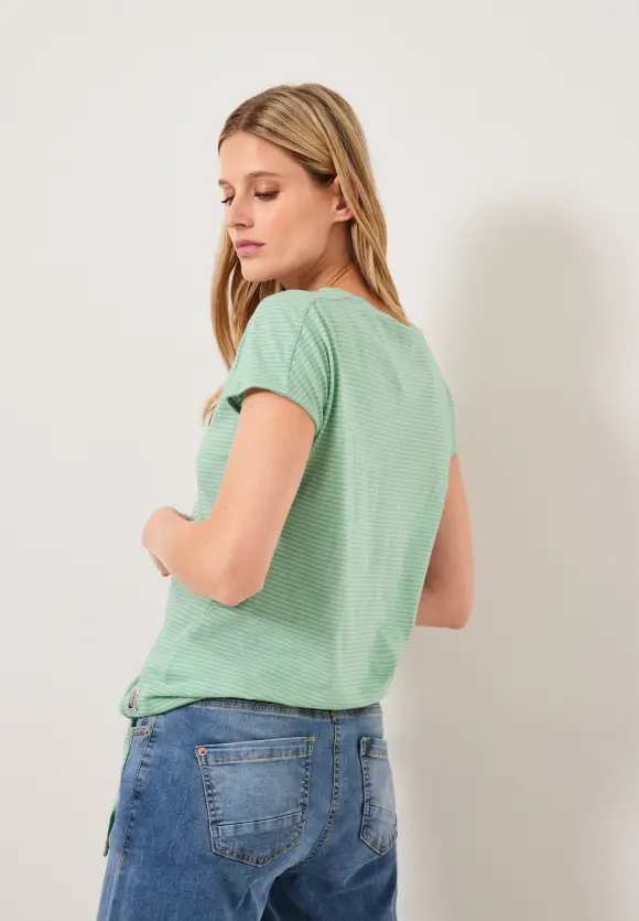 CECIL Shirt mit Knotendetail