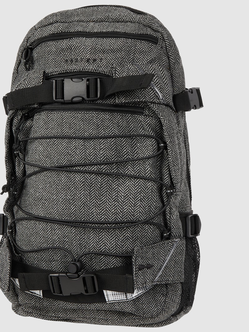 Rucksack mit Außenfächern Modell 'Louis' in mittelgrau meliert