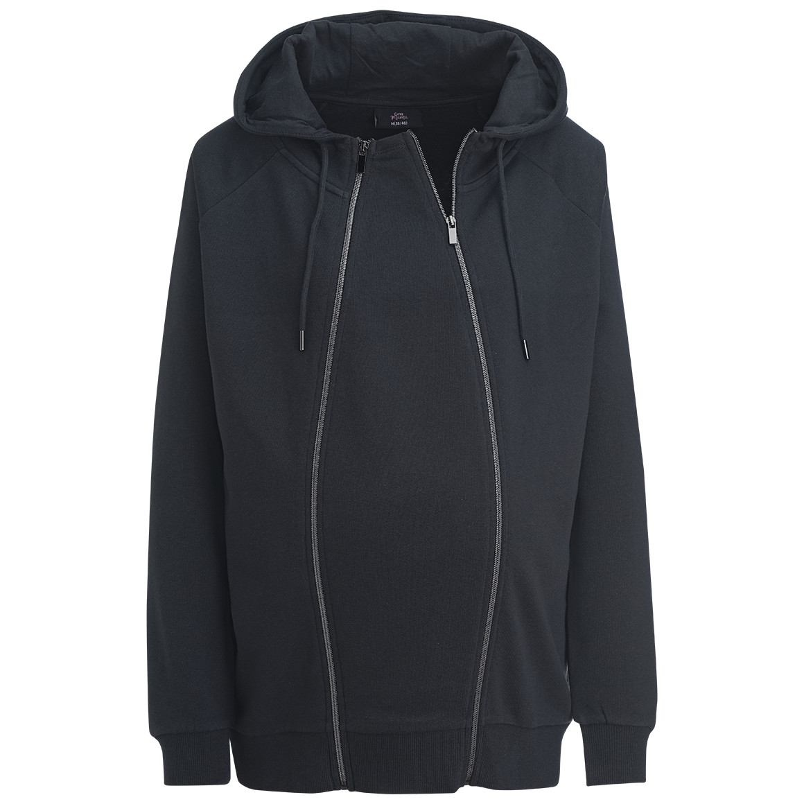 Damen Umstands-Sweatjacke mit Kapuze