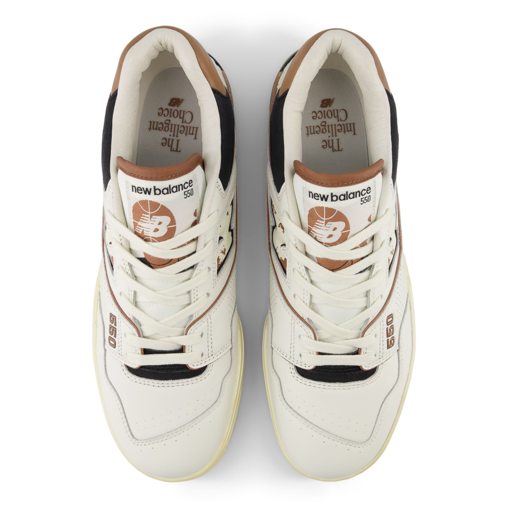 New Balance 550 Vintage Brown BB550VGC / weiss
