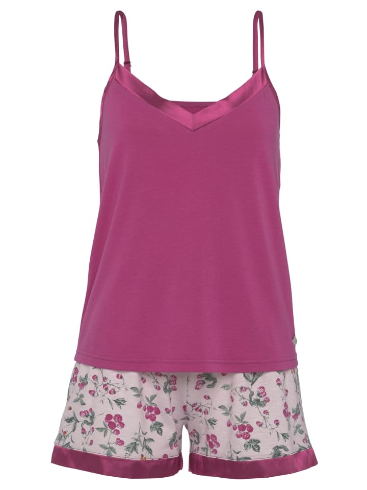 LASCANA Shorty in Fuchsia günstig kaufen