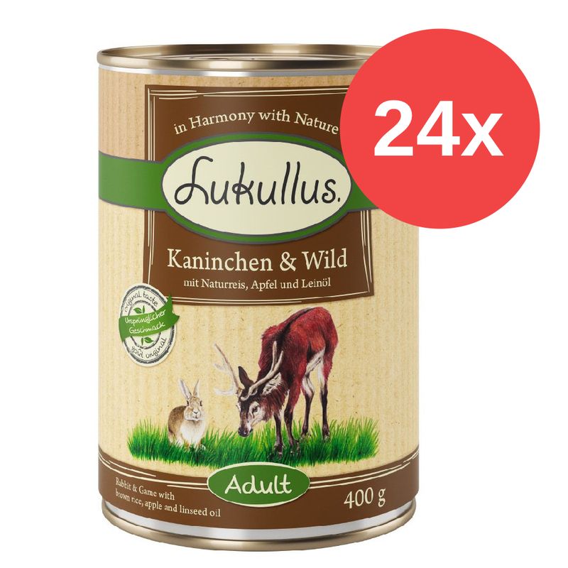 Sparpaket Lukullus Naturkost 24 x 400 g