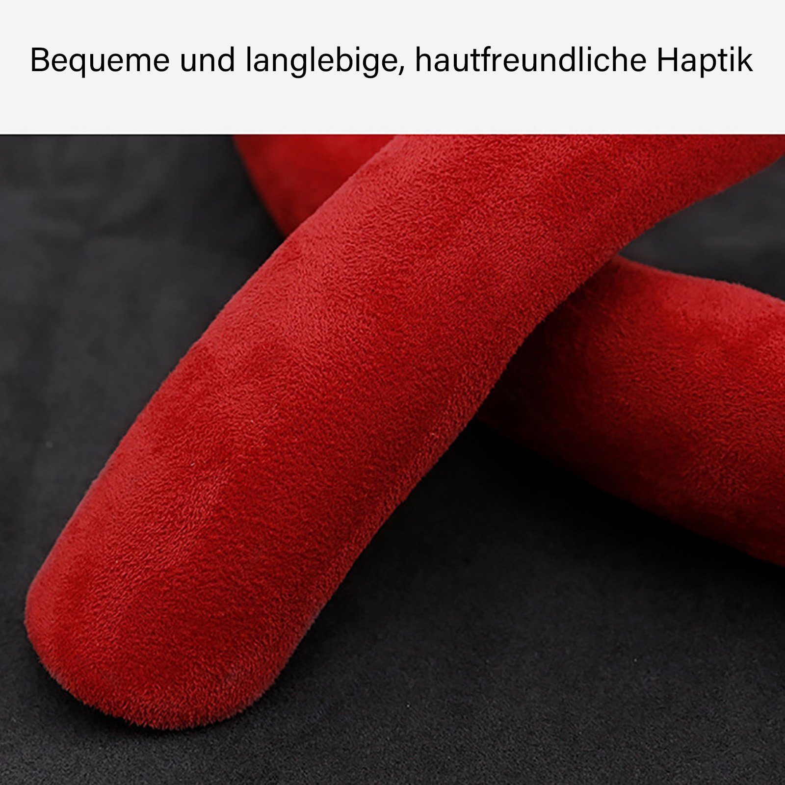 CALIYO Autokleiderbügel Lenkradbezug Four Seasons Universal-Lenkradbezugr-Anti-Rutsch-Plüsch-Lenkrad-Kartenhüllen-Innenausstattung, Schützt Lenkradbezüge vor Kratzern, Verblassen und Abnutzung/Schützt die Hände vor Hitze und Kälte