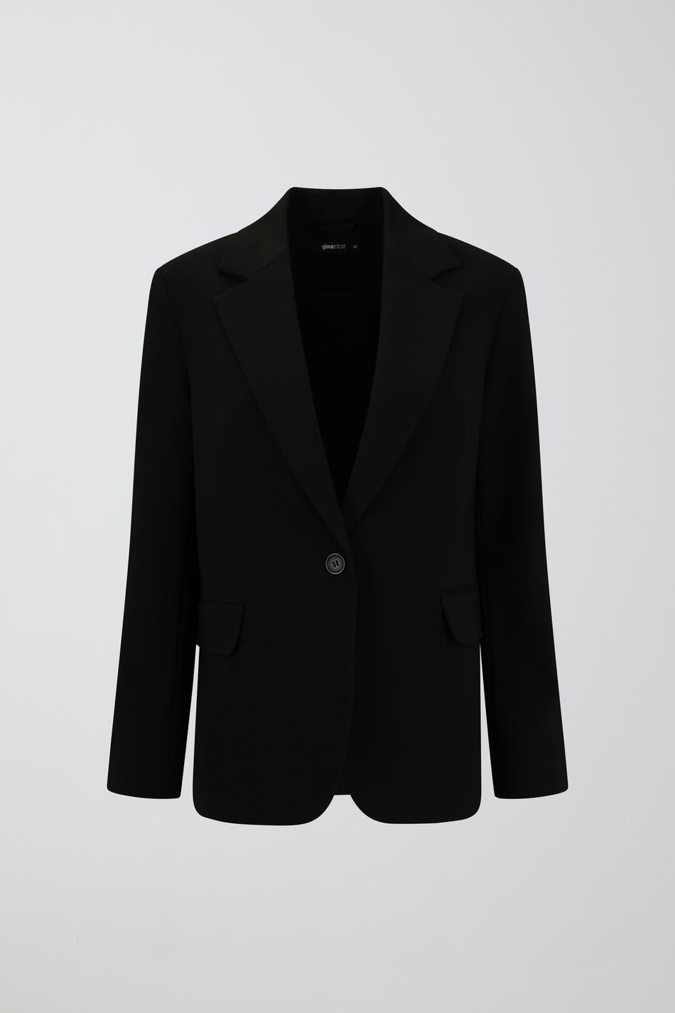 Straight regular blazer