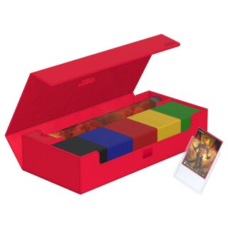 Ultimate Guard Superhive 550+ XenoSkin Monocolor Rot