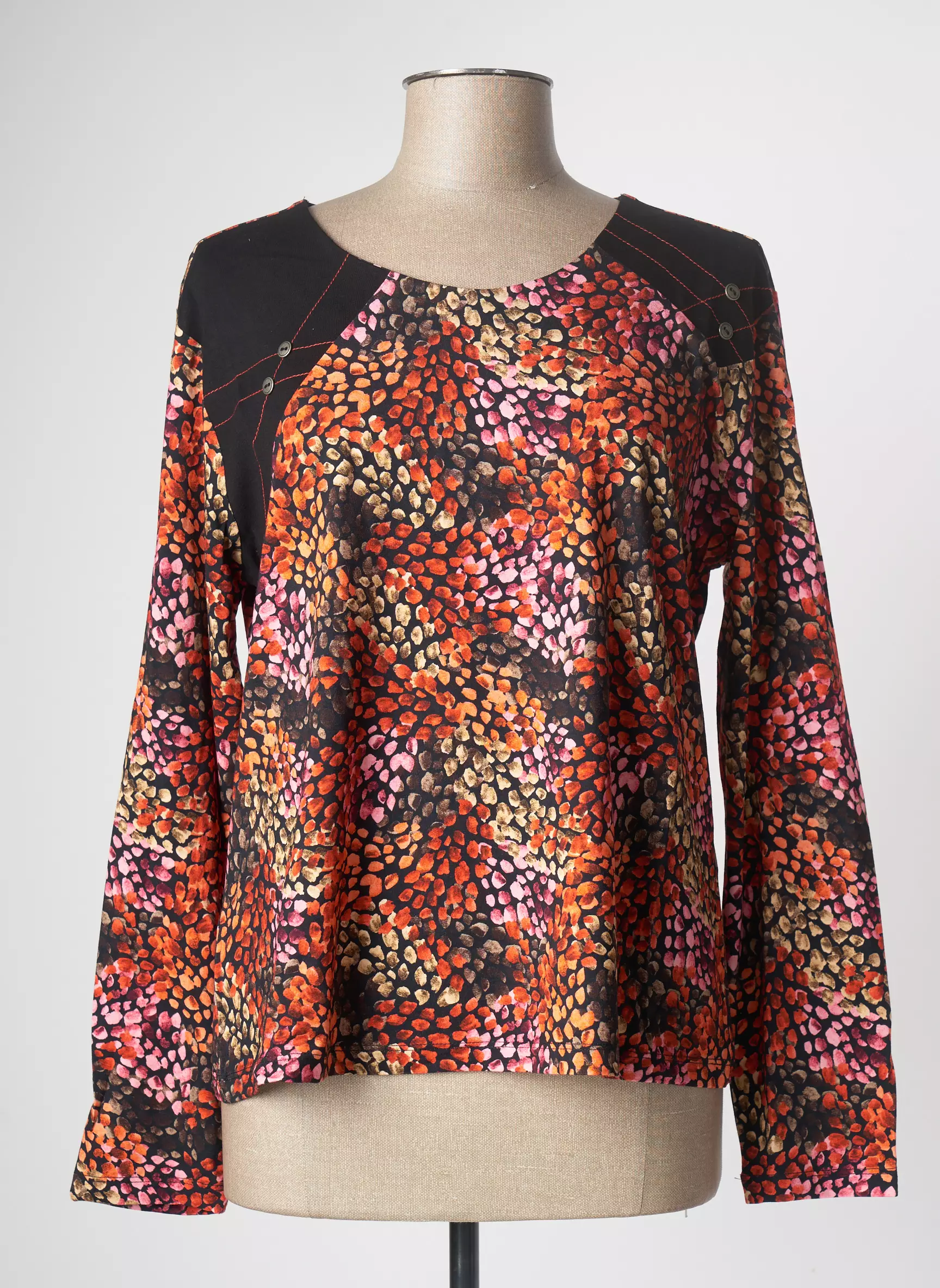 Griffon Tops Femme couleur orange