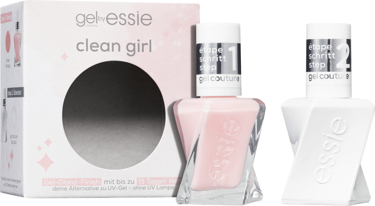 Gel Nagellackset Couture Routine Clean Girl, 1 St
