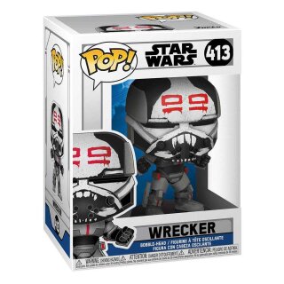 Star Wars: Clone Wars POP! Star Wars Vinyl Figur Wrecker 9 cm *Mängelexemplar*