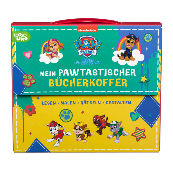 Bücherkoffer für Kinder  PAW Patrol