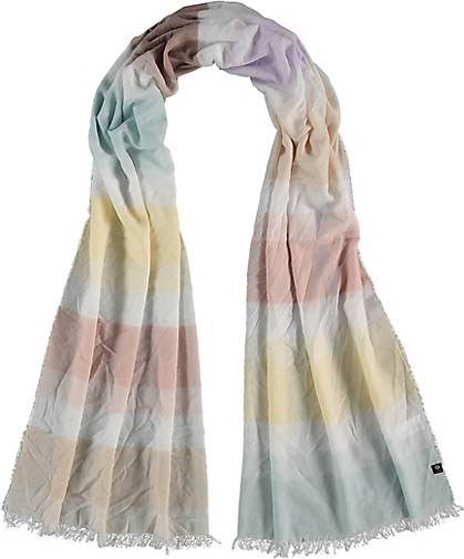 FRAAS Sustainability Edition - Gestreifte Stola mit Crinkle-Effekt