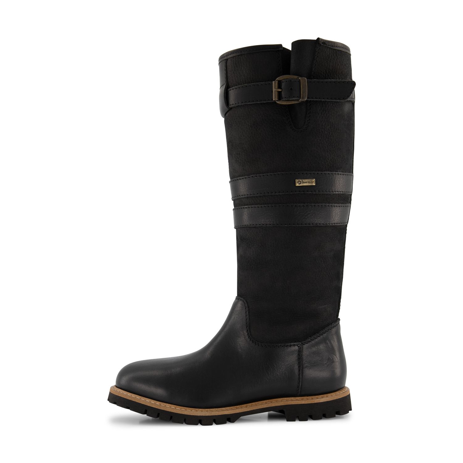 Travelin' Norway schwarze Damen Outdoorstiefel