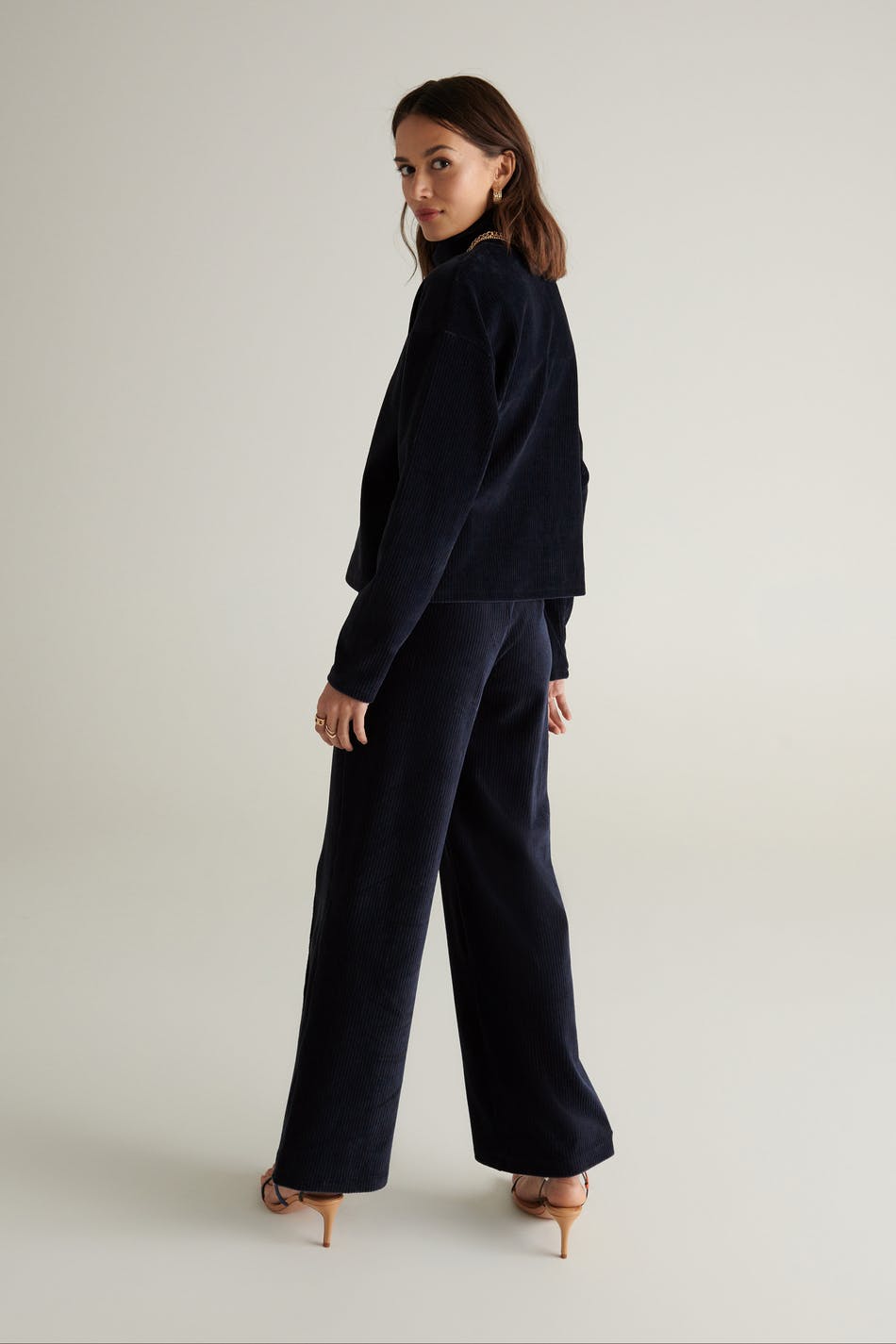 Cara corduroy trousers