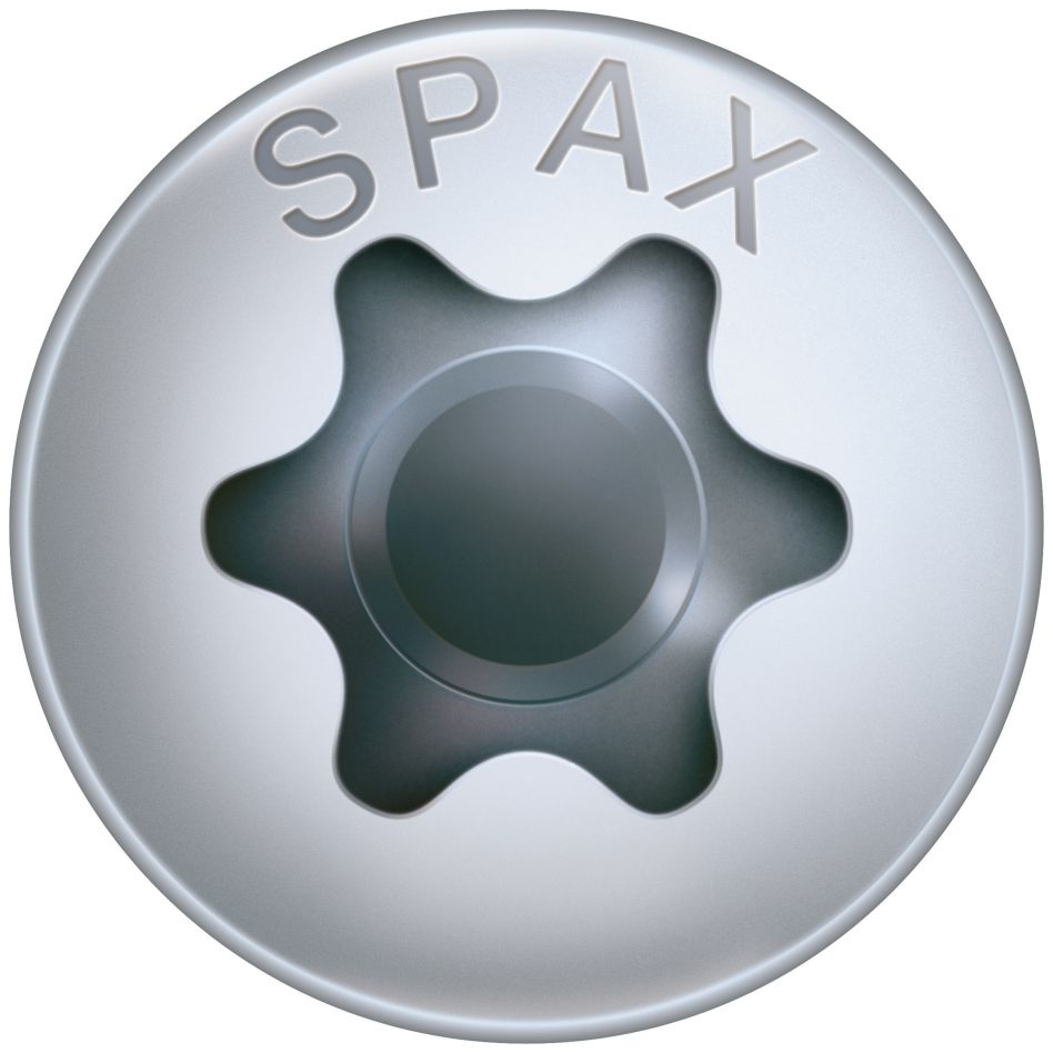 SPAX 0201010400163 Βίδα γενικής χρήσης 4 x 16 mm, Πλήρες σπείρωμα, Στρογγυλή κεφαλή, T-STAR plus T20 - 200 τεμάχια