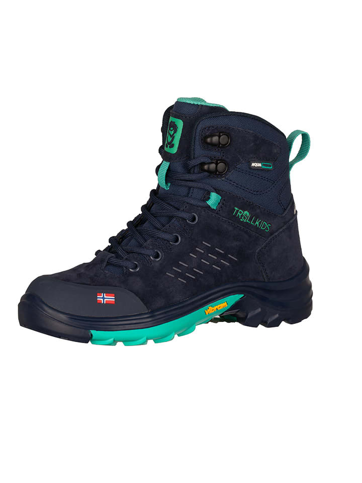 Trollkids Leder-Wanderschuhe 