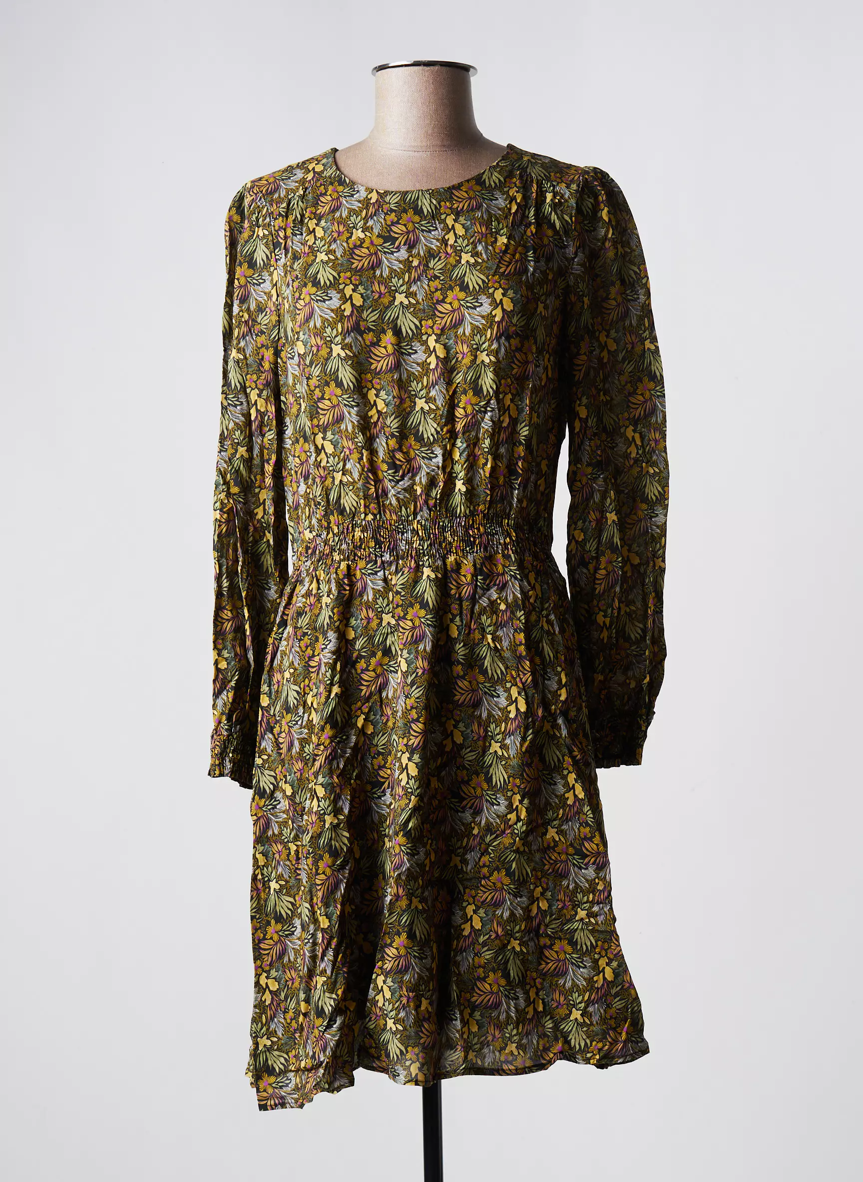 C Est Beau La Vie Robes Mi Longues Femme couleur vert