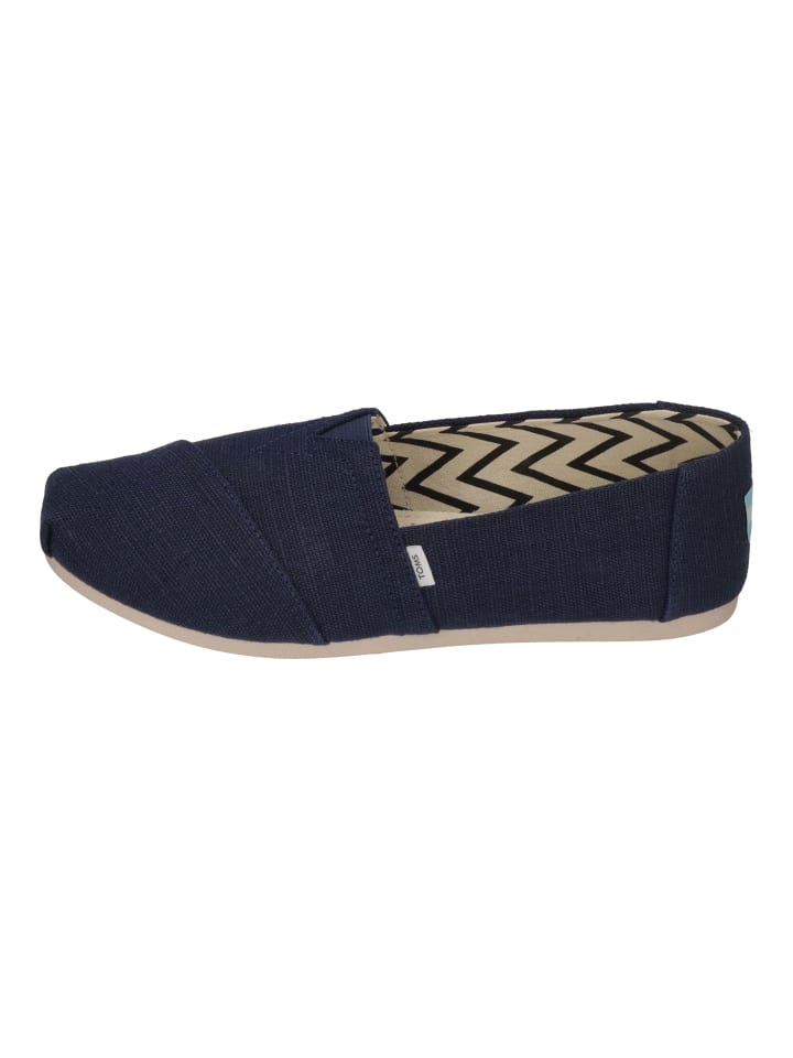 TOMS Espadrilles ALPARGATA in blau günstig kaufen 38,5