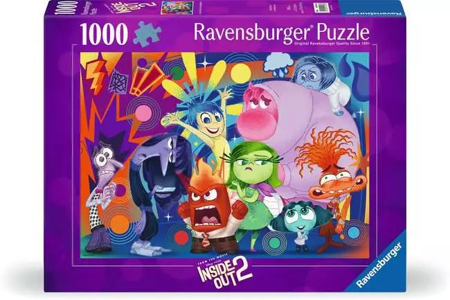 Puzzle 1000 Teile - New emotions at headquarters