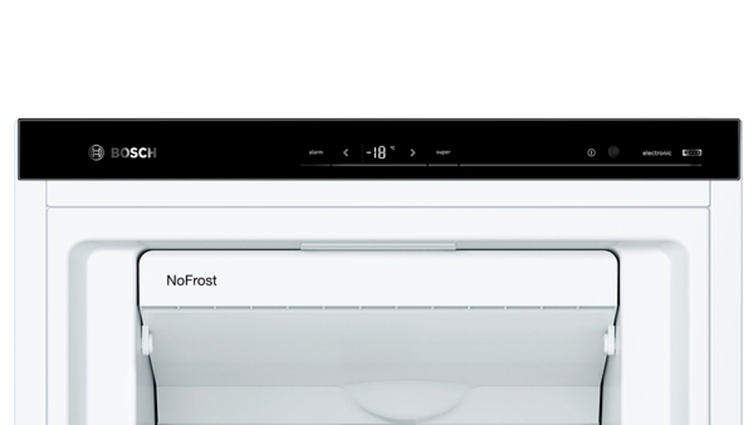 BOSCH Gefrierschrank GSN58AWDP, 1910 cm hoch, 70 cm breit, NoFrost, VarioZone, BigBox-Gefriergutschublade