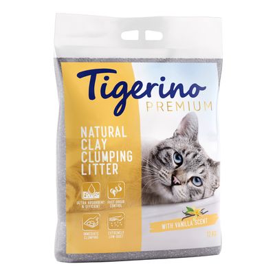 2 x 12 kg Tigerino Premium Katzenstreu zum Sonderpreis!