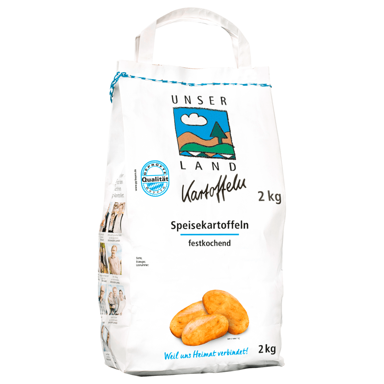 UNSER LAND Kartoffeln festkochend 2kg