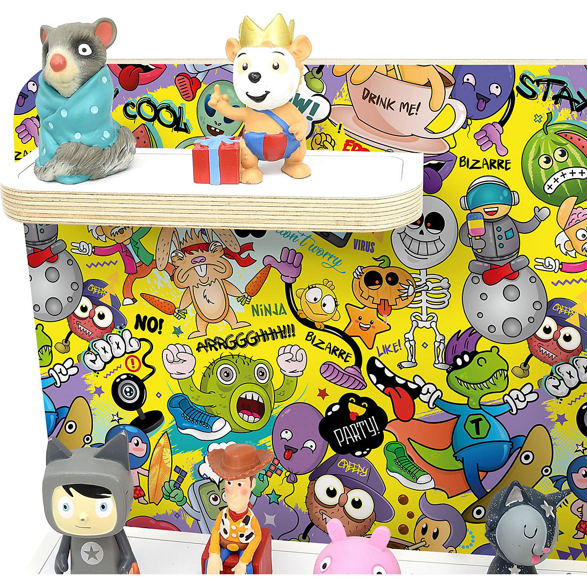 Regal für Musikbox Emoji, klein - geeignet für Toniebox