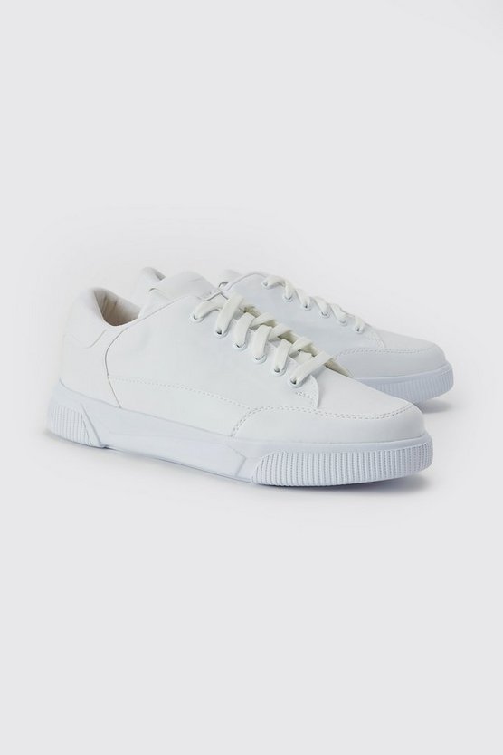 Smarte Kunstleder-Sneaker