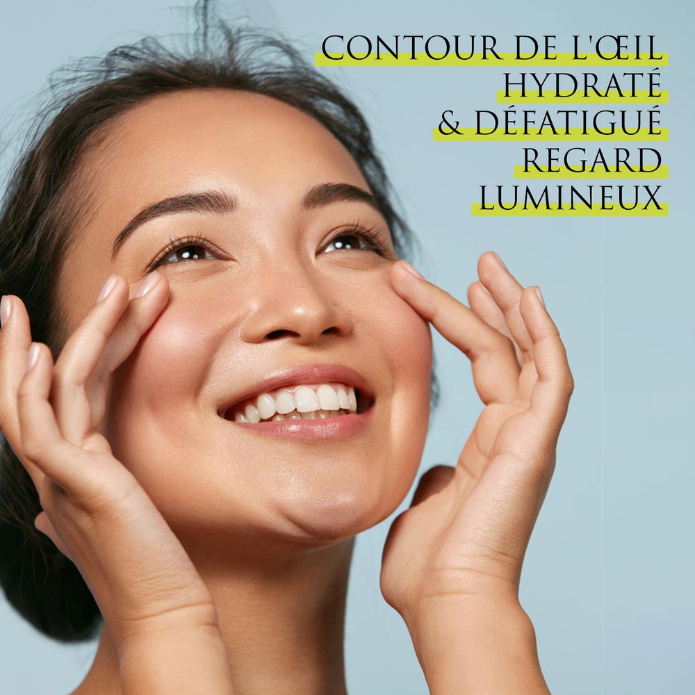 Kadalys Masque Yeux Désaltérant à la Banane Vert e Masque Contour des Yeux Hydratant