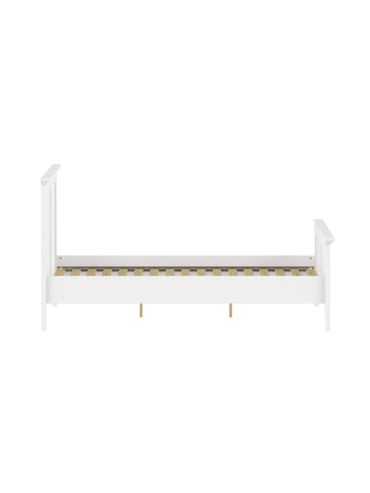 ebuy24 Doppelbett Venedig Weiß 199 x 211 cm günstig kaufen onesize