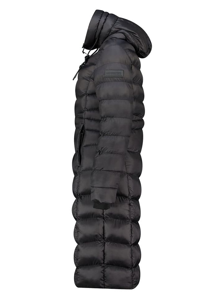 Canadian Peak Steppmantel in Schwarz günstig kaufen