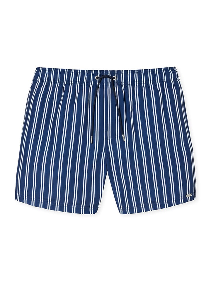 Schiesser Badeshorts in Blau/ Weiß günstig kaufen