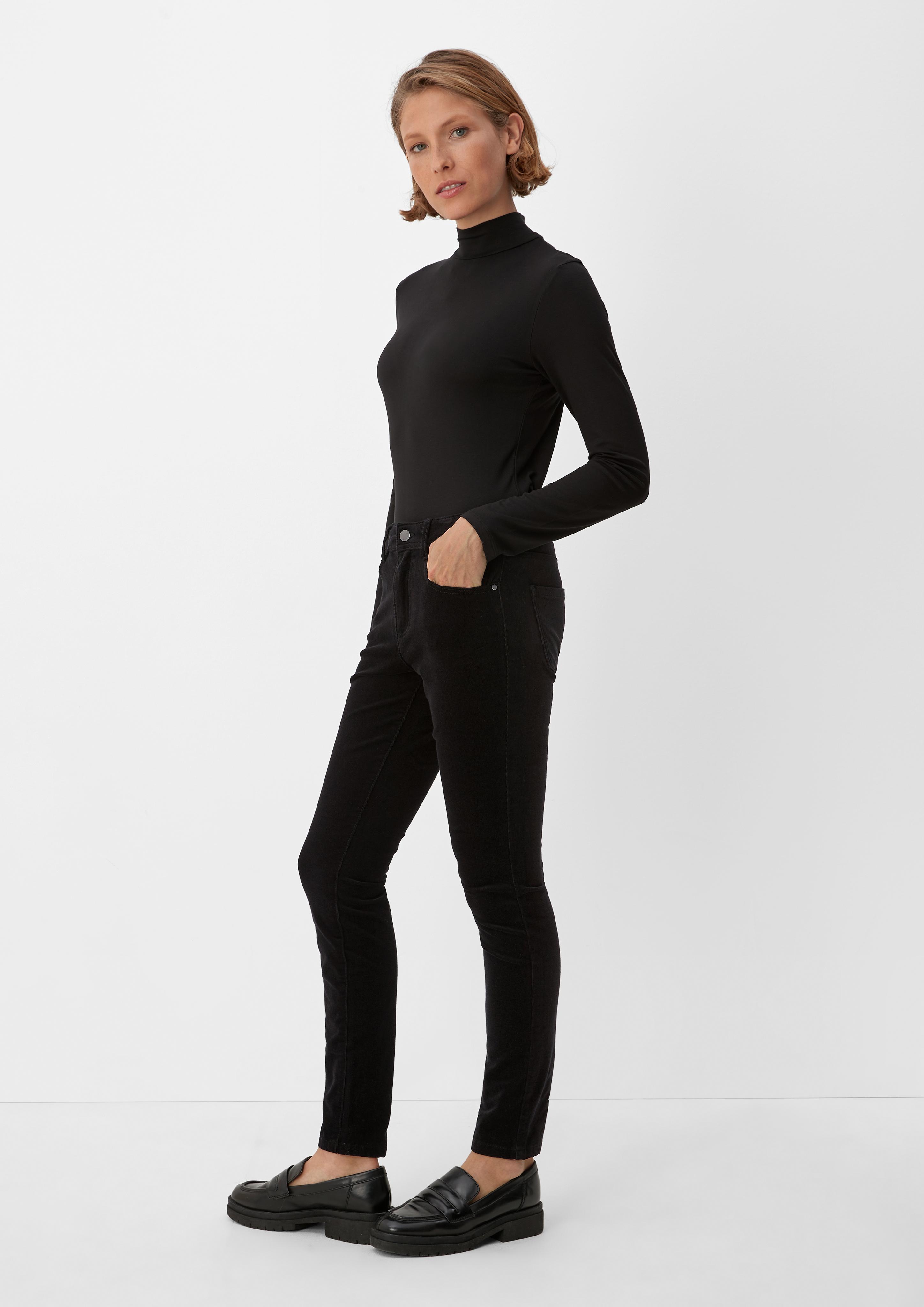 Slim: Hose aus Feincord  2121474-9999
