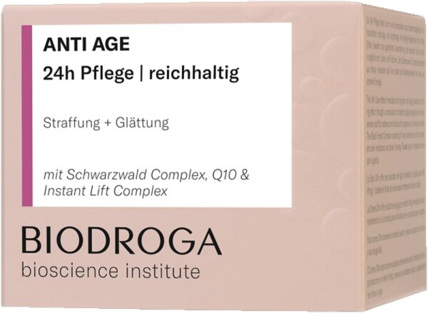 Biodroga Bioscience Institute Anti Aging 24H Pflege Reichhaltig  Gesichtscreme