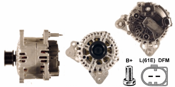FRIESEN Lichtmaschine Skoda, VW 9045300 - ATU