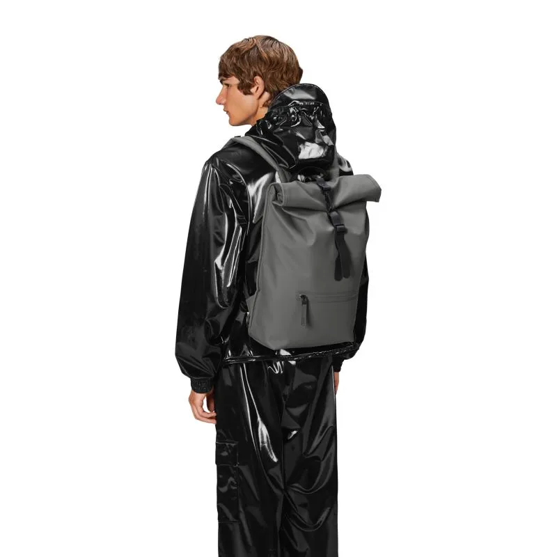 Rains Rolltop Rucksack W3 - Grey