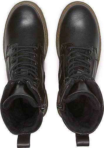 Marc O'Polo Schnürstiefel und flauschigem Mikrofaser-Futter