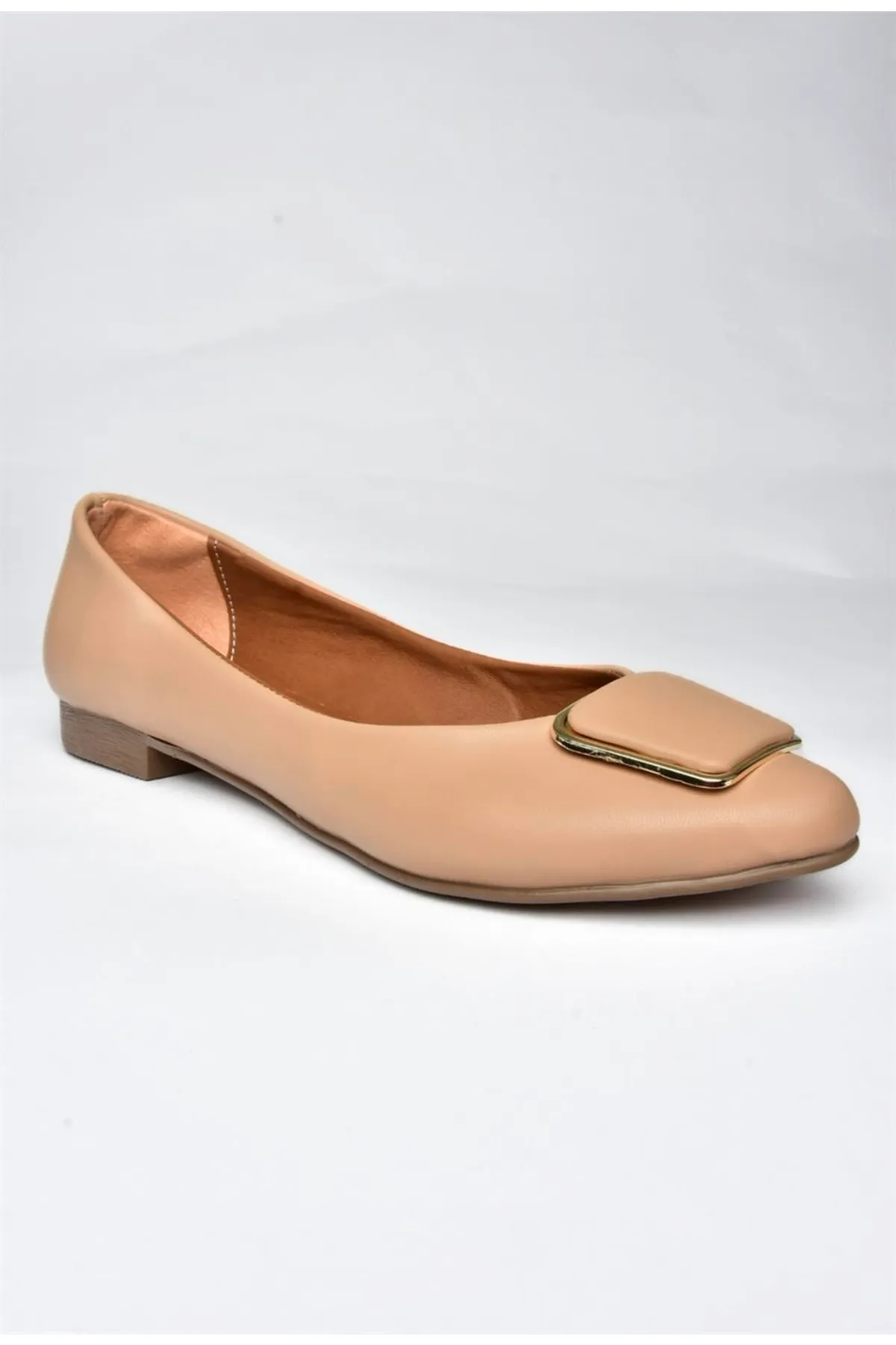 Fox Shoes  Ballerinas für Damen mit Lederschnallen-Accessoires
