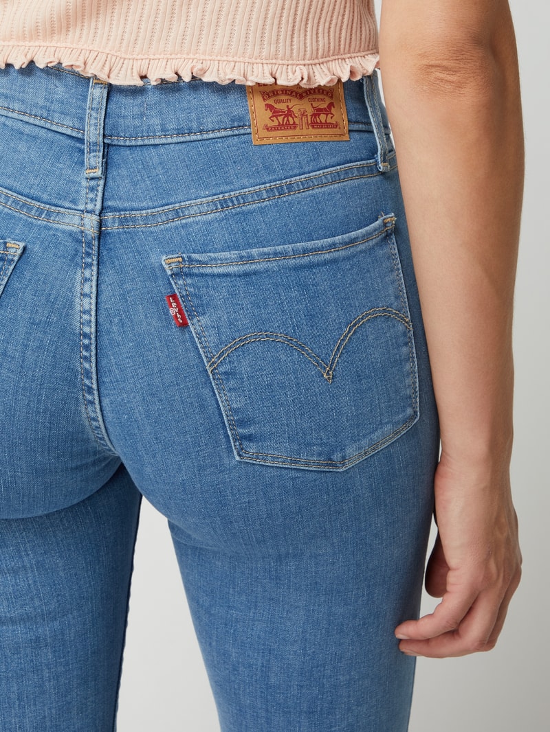 Super Skinny Fit Jeans mit Stretch-Anteil Modell '710' in jeans