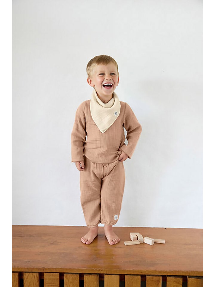 Lässig Longsleeve in Beige günstig kaufen