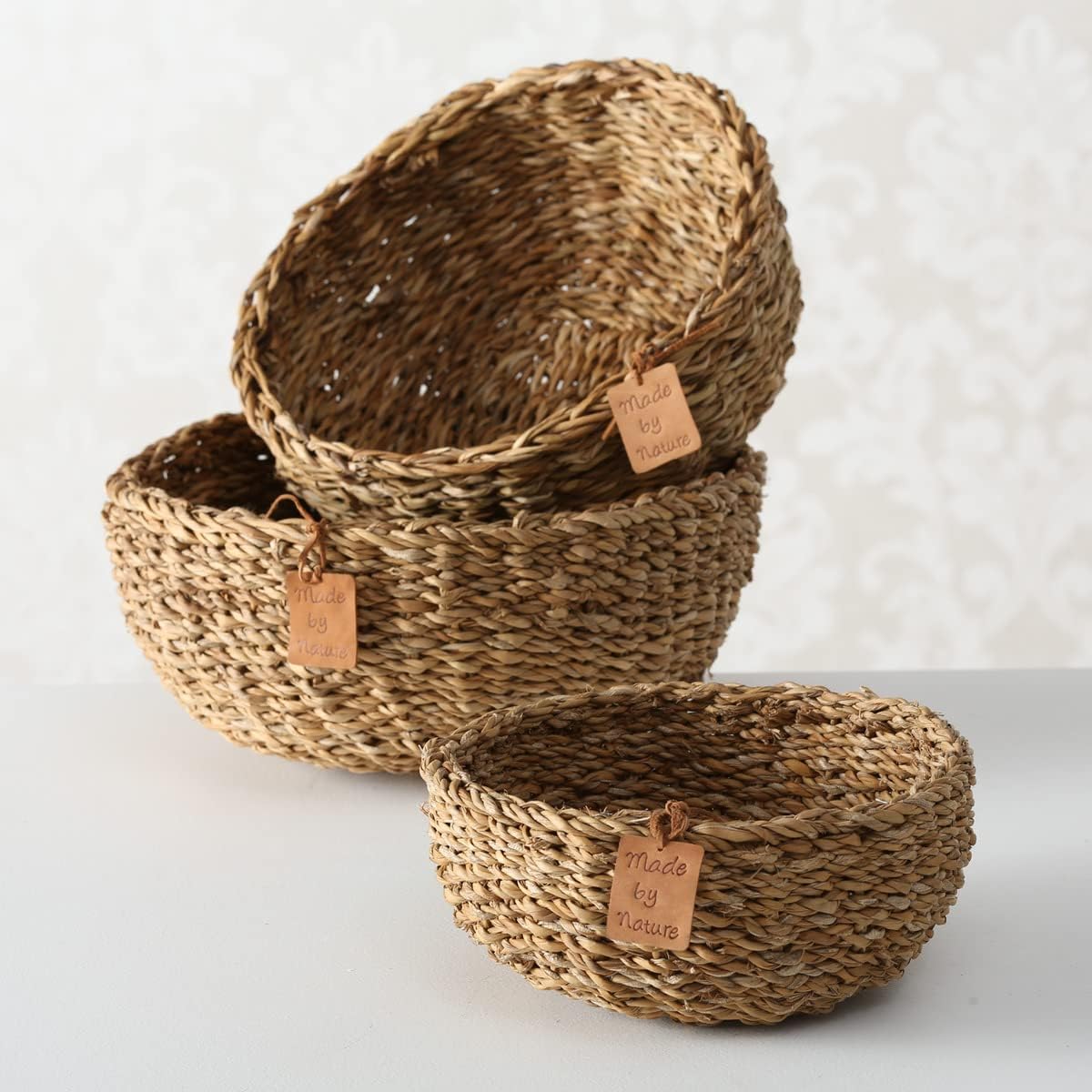 Deko-Korb Seegras 20 cm
