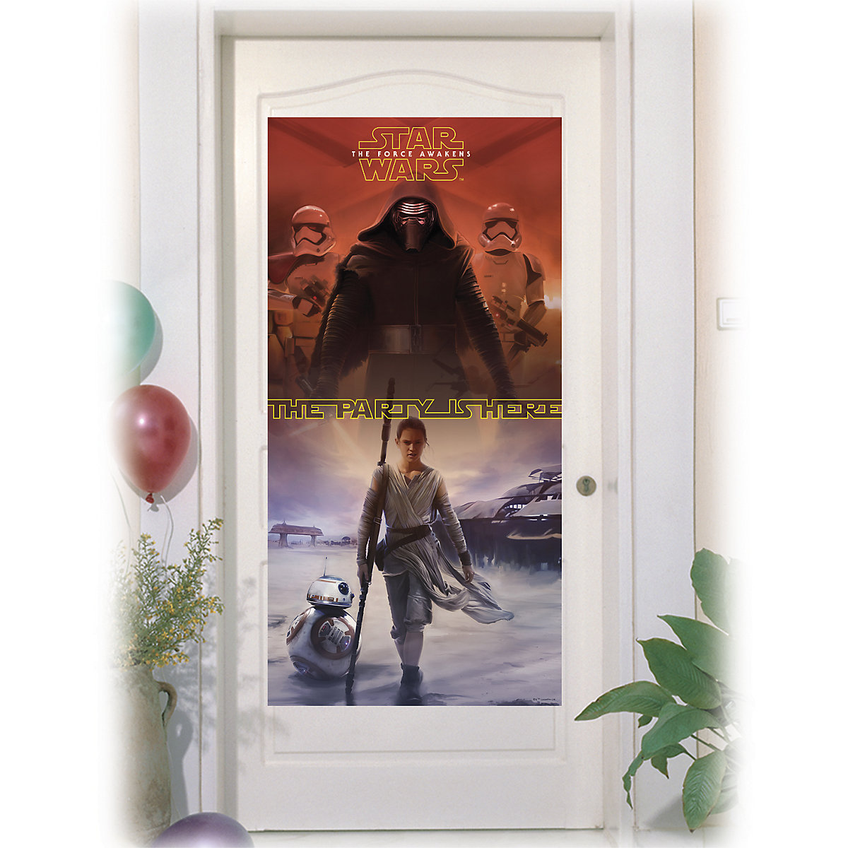 Türposter Star Wars, ca. 76 x 150 cm