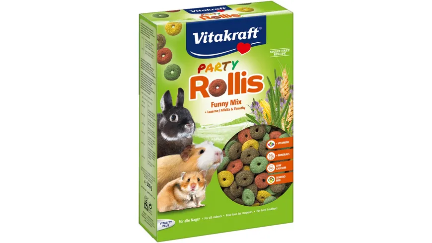 Vitakraft Nager Party Rollis 500 g