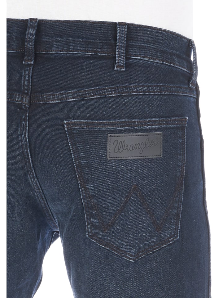 Wrangler Jeans Greensboro regular/straight in Blau günstig kaufen