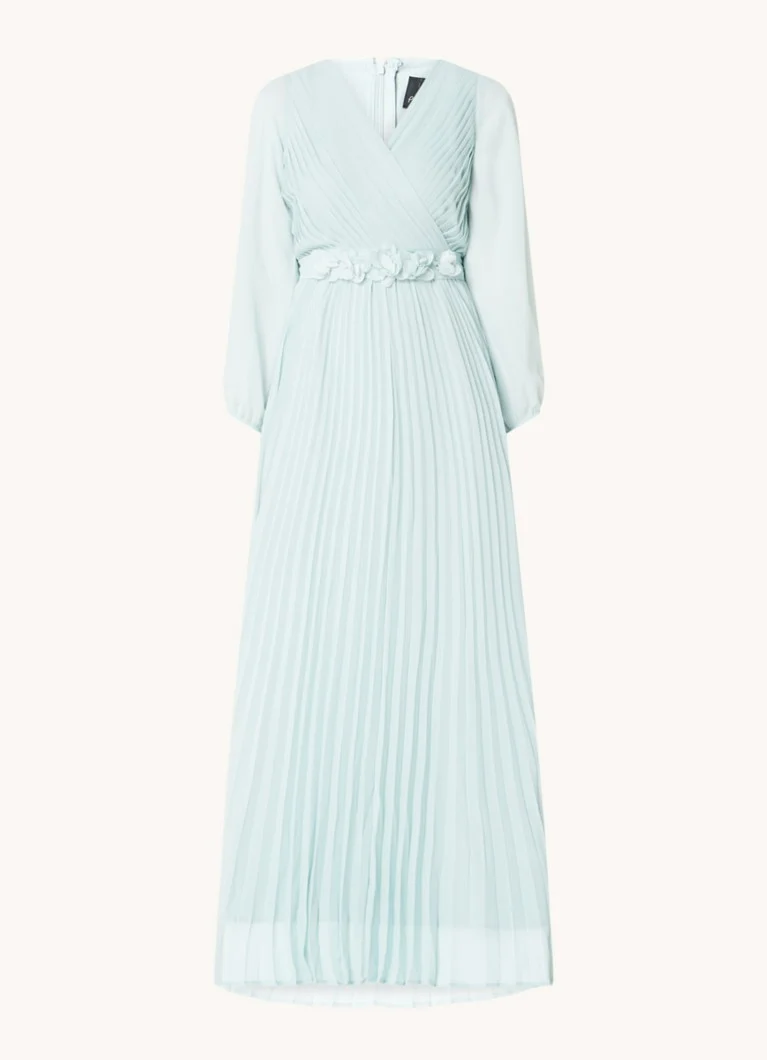 Vestido plisado Phase Eight Alecia Peppermint