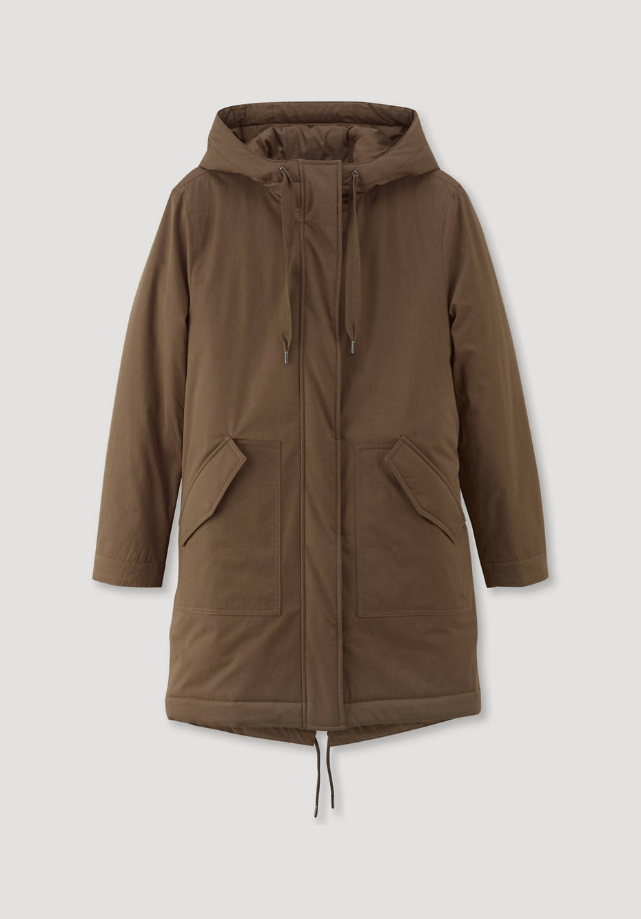 Parka Nature Shell aus reiner Bio-Baumwolle